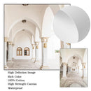 Islamic Mosque Landscape Art Wall Canvas Painting Morocco Prints for Living Room Decor by Axyaa