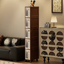 Axyaa Vintage Slim Storage Cart with Drawers for Kitchen/Bathroom/Living Room