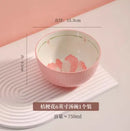 Axyaa 6-inch Ceramic Noodle Soup Bowl - Household Large Personal Bowl