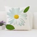 Axyaa Velvet Floral Pillow Covers for Home Decor and Sofa, 50x50 Throw Pillowcases