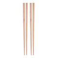 Axyaa Wooden Chopsticks, Natural Wood, Reusable, Eco-Friendly, 22cm, Set of 2/5 Pairs