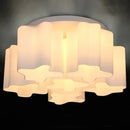 Axyaa Glass Pendant Ceiling Lamp for Living Dining Room