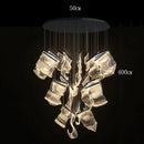 Axyaa Modern Dining Room Pendant Lights Chandeliers with LED Ceiling Lamp