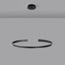 Axyaa Geometric Acrylic Aluminum Pendant Lamp with LED Lighting