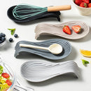 Axyaa Silicone Spoon Rest Coaster Tray Pot Holder Kitchen Mat Spoon Pad Heat Resistant