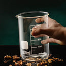 Axyaa Glass Measuring Cup Laboratory Kitchen Baking Tool Supply