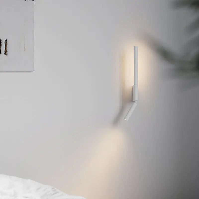 Axyaa Rotatable LED Night Reading Lamp - Modern Wall Sconce Light