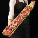 Axyaa Wooden Beef & Lamb Roll Tray for Hot Pot Side Dishes