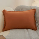Axyaa Retro Nordic Style 30x50 Pillowcase for Home Decor and Living Room