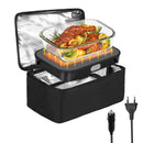 Axyaa Mini Oven Heater: 80W Quick Heating Electric Lunch Box Warmer Plate