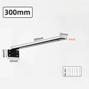 Axyaa Heavy Duty Cast Iron Floating Shelf Brackets 4MM - Kitchen Bathroom Organizers