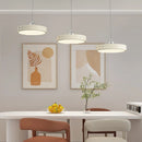Axyaa Circular Dimmable Chandelier for Modern Home Decoration