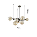 Nordic Minimalist Magic Bean Pendant Lamp for Living Room by Axyaa