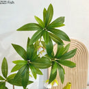 Axyaa Ceramic Banana Vase for Flowers and Fruit Arrangements