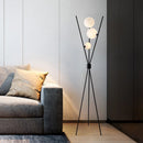 Axyaa Nordic Black Floor Lamp for Home Lighting Decor