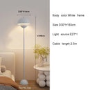 Cream Bud Led Floor Lamp Table Light by Axyaa