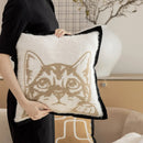 Axyaa Luxe 45x45 Decorative Pillow Cover Set for Home Sofa Bed Decor