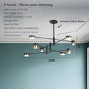 Axyaa Nordic Spider Jewel Chandelier Black Pendant Light LED