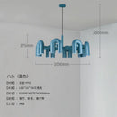 Axyaa LED U-shaped Pendant Chandelier: Modern Nordic Ceiling Hanging Lamp