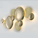 Axyaa Nordic Gold Wall Lamp - LED Bedside Wall Hanging Decoration