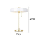 Axyaa Postmodern Luxury Table Lamp for Living Room Bedroom Décor, Study, Personalized Design