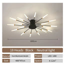 Axyaa LED Fireworks Ceiling Chandelier Nordic Design Indoor Lighting