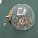Axyaa Glass Ball Pendant Light for Modern Living and Dining Room Lighting