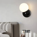 Axyaa Nordic Ball Wall Lamps in Cream White Yellow - Bedroom Living Room Hallway Lighting