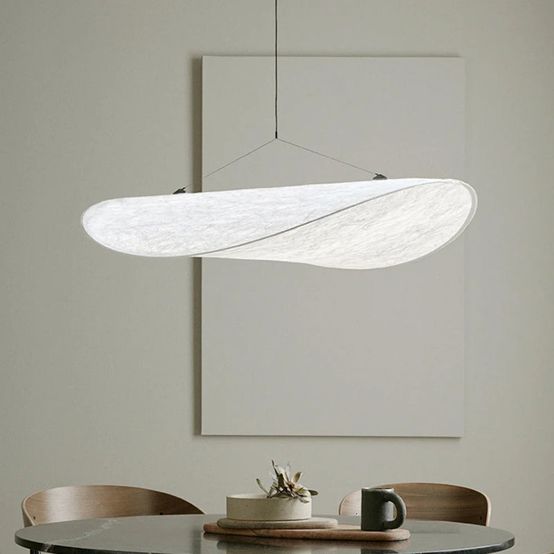 Axyaa Silk Fabric Pendant Light Chandelier for Modern Nordic Home Decor