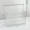 Axyaa Acrylic 9-Grid Jewelry Storage Box Organizer
