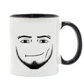 Axyaa Gamer Face Mug | Funny Man & Woman Faces Coffee Cup