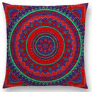 Axyaa Boho Rainbow Mandala Pillow Case Sun Moon Flowers Dream Fantasy Cover