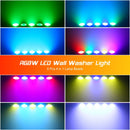 Axyaa COB LED Wall Washer Lights RGBW Matrix Lamp for Stage Effect Lighting