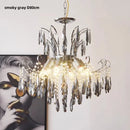 Axyaa Crystal E14 LED Pendant Lights: Romantic, Luxury, Art Decor Suspended Lamp