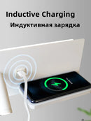 Axyaa LED Wall Light with USB Wireless Phone Charging - Modern Multifunction Home Decor