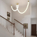 Axyaa Modern LED Chandelier for Dining Room & Living Room