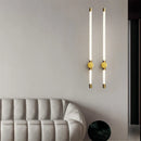 Axya Gold Geometric Wall Lamps for Bedroom and Living Room Lighting