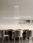 Axyaa Modern LED Pendant Light Bar Counter Strip Chandelier