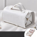 Axyaa Cosmetic Bag Organizer: Portable, Large Capacity, Travel-friendly Storage Solution