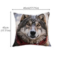 Axyaa Nordic Animal Cartoon Print Cushion Cover for Stylish Sofa Decor