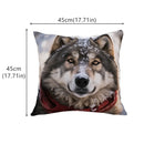 Axyaa Nordic Animal Cartoon Print Cushion Cover for Stylish Sofa Decor