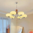 Axyaa Glass Chandelier Retro Ceiling Lamp Medieval Vintage Pendant Light