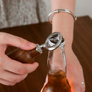 Axyaa Wooden Handle Beer Bottle Opener - Solid Wood & Stainless Steel