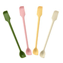 Axyaa Double Head Silicone Spatula Set for Jar Makeup & Cake - 4Pcs