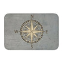 Axyaa Nautical Compass Anchor Rudder Printed Small Non-slip Doormat