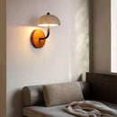 Axyaa Wabi Sabi Stone Wall Lamp: French Retro Minimalist Design for Bedroom, Staircase & Hallway