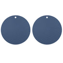 Axyaa Silicone Coasters Set - Heat Resistant & Nonslip Multifunction Kitchen Accessories
