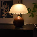 Axyaa Cream Wind Table Lamp | High-end Light Luxury for Home Décor
