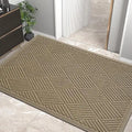 Axyaa Welcome Mat, Absorbent Indoor/Outdoor, Stain & Fade Resistant, Non-Slip Rubber