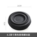 Axyaa Round Dim Sum Plate for High-end Dining Experience